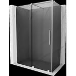 Mexen Velar плъзгаща се душ кабина 150 x 80 см, графит, бяла - 871-150-080-41-20 (871-150-080-41-20)