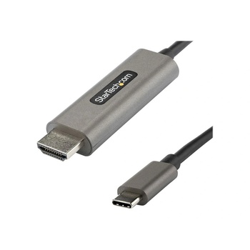 StarTech StarTech. com CDP2HDMM3MH адаптер за видео кабел 3 м HDMI тип A (стандартен) UBS тип C Черен, Сребърен (CDP2HDMM3MH)