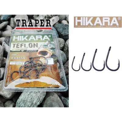 HIKARA Teflon Carp CLASSIC 84031 vel.4 10 ks