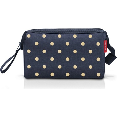 Reisenthel Travelcosmetic kozmetická taštička metallic dots blue