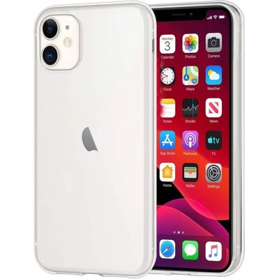 IPhone Силиконов кейс Jelly за IPhone 12 Mini, Прозрачен (4149)