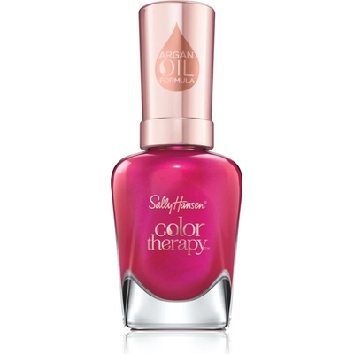 Sally Hansen Color Therapy подхранващ лак за нокти цвят 250 Rosy Glow 14.7ml