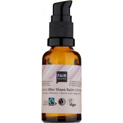 Fair Squared Balzám po holení pro ženy s meruňkovým olejem 30 ml