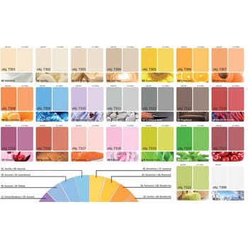 DEN BRAVEN Vnitřní tónovaná barva COLOR 4kg lososová