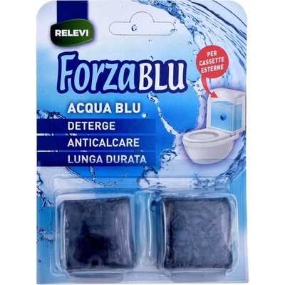 FORZA BLU ACQUA BLU modré tablety do WC nádržky 2 x 50 g