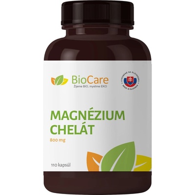 BioCare Magnézium chelát 800mg 2× 110 kapsúl