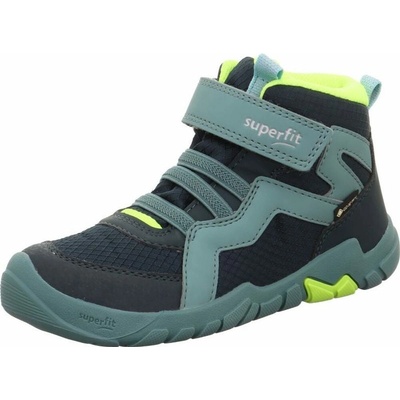 Superfit dětská celoroční barefit obuv TRACE GTX Green/Yellow
