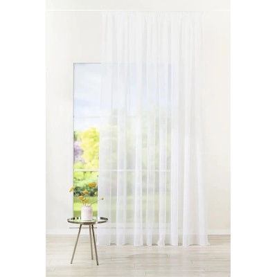 Záclona Voile crush 300x260 cm biela