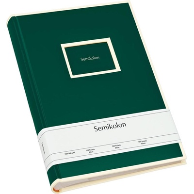 Semikolon Фотоалбум Die Kante Pockets 300 тъмнозелен (364072)