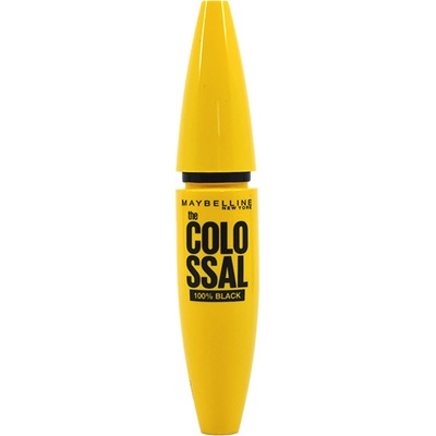 Maybelline The Colossal 100% Black zhusťujúca riasenka Extra Black 10,7 ml