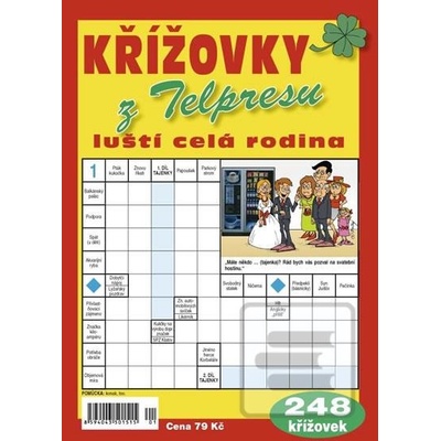 Křížovky z Telpresu luští celá rodina - 248 křížovek 1/2017
