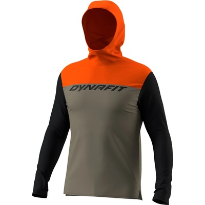 Dynafit Мъжка спортна тениска Dynafit Traverse Sun Hoody Sport shirt - Fallen Rock - размер M (216-8509-0212)