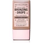 Revolution Bright Light Bronzing Drops течен бронзант цвят Bronze Scorched 23ml