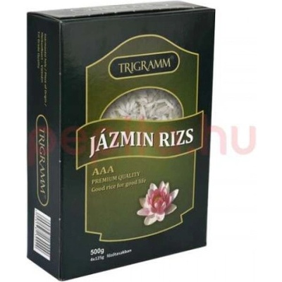 Trigramm Jazmínová ryža vo varných vreckách 0,5 kg