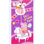 Setino Бебешка хавлия Peppa Pig розово-лилаво
