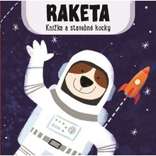 Knižka a stavebné kocky: Raketa