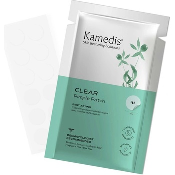 Kamedis CLEAR Pimple Patch náplasť na vyrážky, piremer 12 mm 24 ks