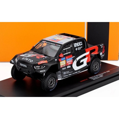 IXO Toyota GR DKR Hilux EVO T1U Rally Dakar 2024 226 Variawa Cazalet 1:43