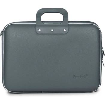 Bombata Чанта за лаптоп Bombata Business Classic characoal, до 15.6" (40.64 cm), сива (E00804-16)