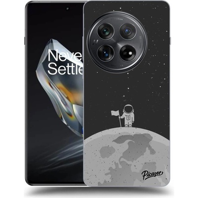 Picasee silikónový čierny obal pre OnePlus 12 5G - Astronaut