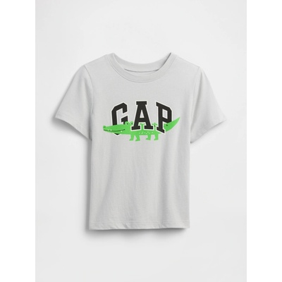 GAP Baby tričko s logem Šedá – Zboží Dáma