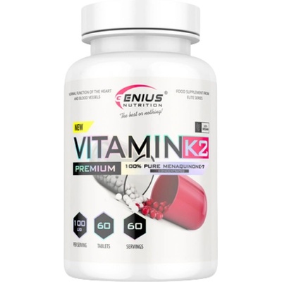 GENIUS NUTRITION Vitamin K2 100 mcg [60 Таблетки]