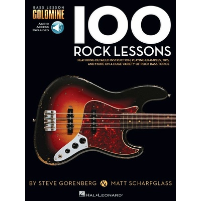 Hal Leonard 100 Rock Lessons Noty