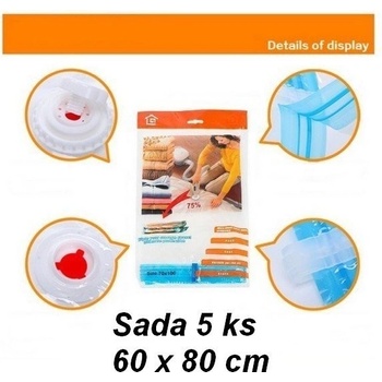 Gacek Vakuové pytle 60 x 80 cm sada 5 ks