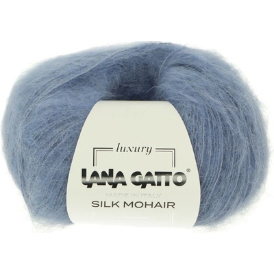 Lana Gatto Silk Mohair 6034 modrá