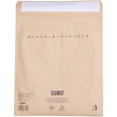Bublinkové obálky recyklované SUMO 23,5x26,5cm hnědé