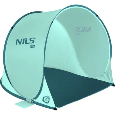 Samorozkládací plážový stan NILS Camp NC3173 mentolový