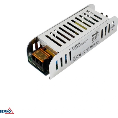Bemko LED napájecí zdroj 24V DC 60W IP20 BM-B43-LDL060-24V