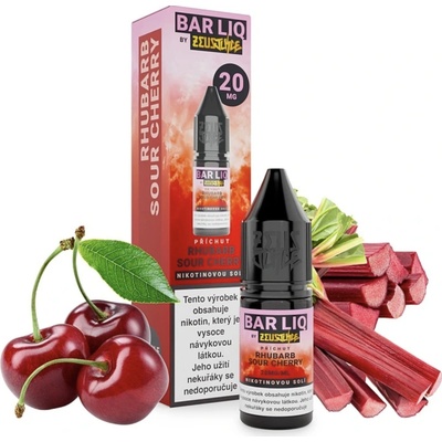 Zeus Juice Bar Liq Rhubarb Sour Cherry 10 ml 20 mg