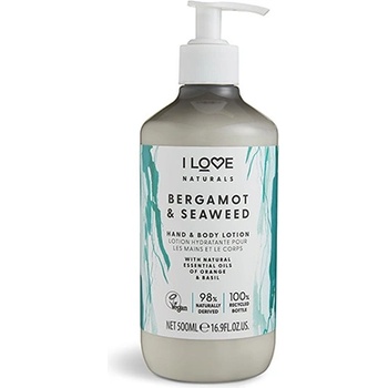 Image 1 of I Love Naturals Bergamot & Seaweed лосион за тяло за жени 500 мл