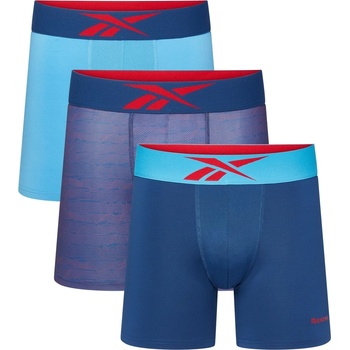 Reebok Боксерки Reebok Mens 3 pack Trunks Muir - Blue/Print