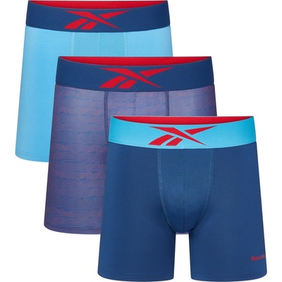 Reebok Боксерки Reebok Mens 3 pack Trunks Muir - Blue/Print