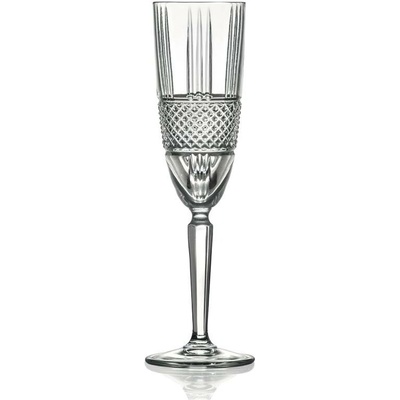 RCR RCR Cristalleria Italiana BRILLANTE SKLENICE NA ŠAMPANSKÉ 6 x 180 ml