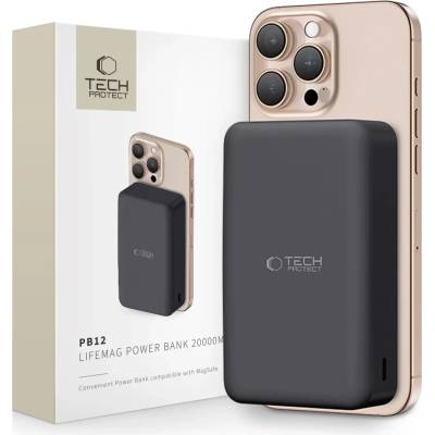 Tech-Protect PB12 20000 mAh Black