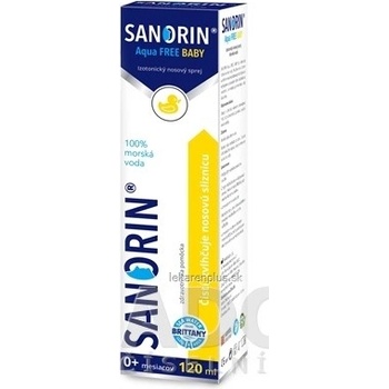 Sanorin Aqua Free Baby nosný sprej 120 ml