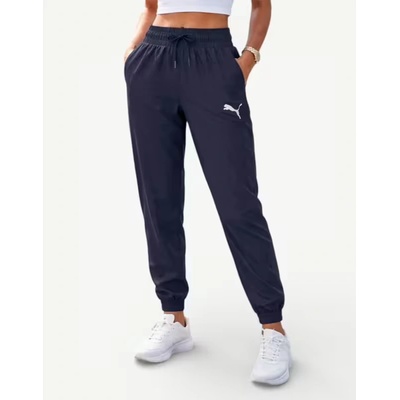 PUMA Cross The Line Warm Up Performance Pants Navy