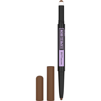 Maybelline Express Brow Satin Duo tužka a pudr na obočí 2v1 Medium Brown 0,71 g – Zboží Dáma