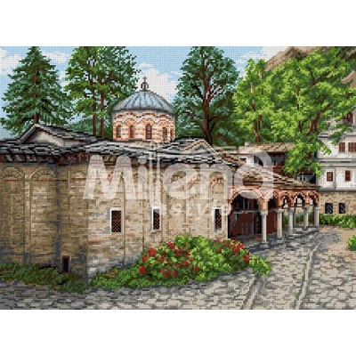 Milena Style Гоблен с щампа Троянски манастир без конци