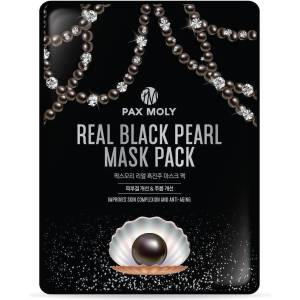 Pax Moly Real Black Pearl Mask Pack Хидрогелна маска за лице с черни перли и злато 25 ml