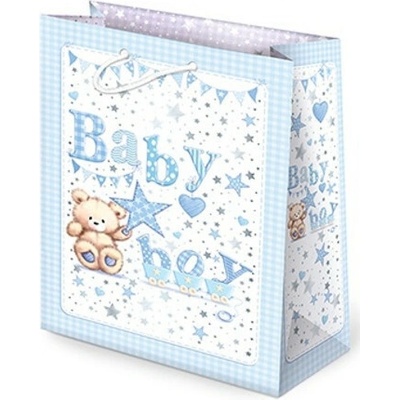 Darčeková taška (T-2L-B) Baby Boy - modrá