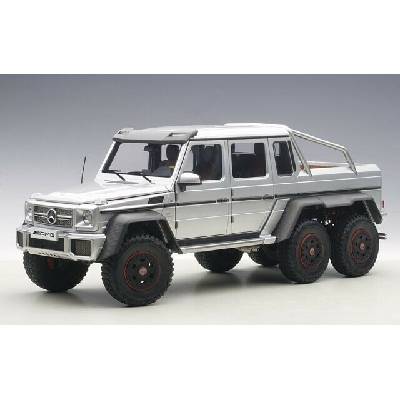 Mercedes-Benz G63 AMG 6×6 stříbrná AUTOart 1:18