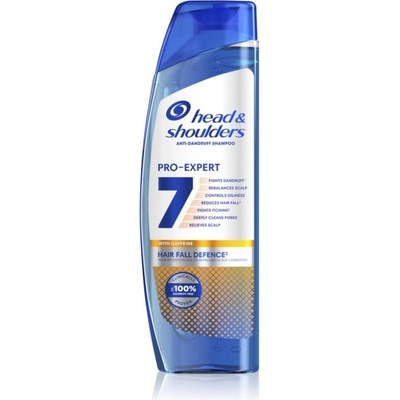 Head & Shoulders ProExpert 7 Hair Fall Defense šampon proti lupům a vypadávání vlasů s kofeinem 250 ml