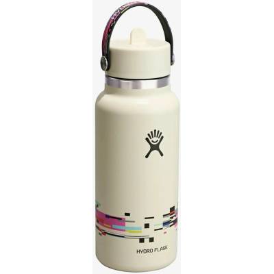 Hydro Flask Wide Flex Straw Cap termoska 946 ml glitch white