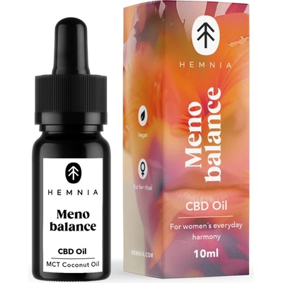Hemnia Menobalance Full Spectrum CBD Olej 10 % 1000 mg 10 ml