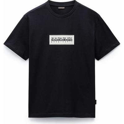 Napapijri s box logo čierne biele