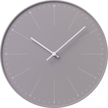 Lemnos Стенен часовник Dandelion сивкавокафяв (NL14-11 BG)